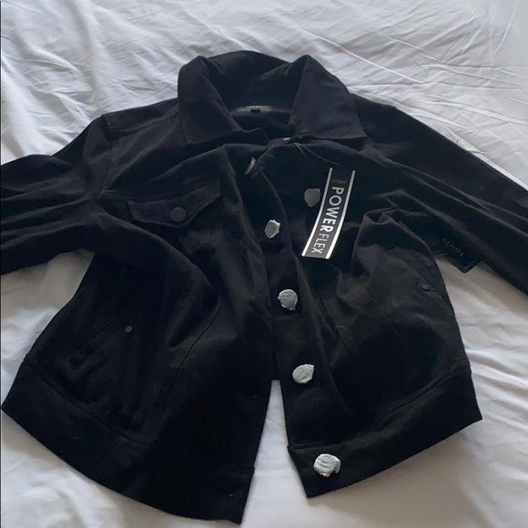 Liverpool Jeans Company Jackets & Blazers - Liverpool Jean Company Black Jean Jacket